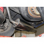 Silencieux arrière duplex inox 2x80mm type 13 pour VOLKSWAGEN T4 BUS/TRANSPORTER/MULTIVAN/CARAVELLE