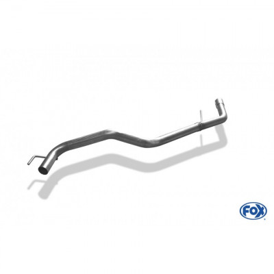 Silent rear duplex stainless steel 1x100mm type 16 for MAZDA CX5 TYPE KE/GH