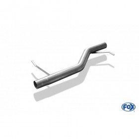 Tube de suppression de silencieux avant inox pour VOLKSWAGEN T5 PRITSCHE 4-MOTION