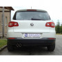 Silencieux arrière inox 2x80mm type 17 pour VOLKSWAGEN TIGUAN I 4-MOTION TYPE 5N