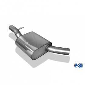 Silencieux avant inox pour VOLKSWAGEN TIGUAN I 4-MOTION TYPE 5N