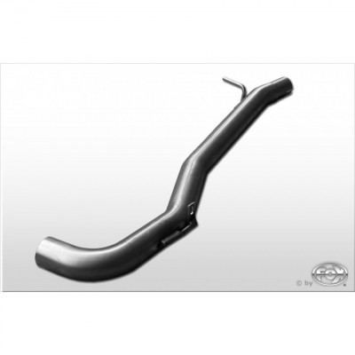 Silent rear duplex stainless steel 1x160x80mm type 53 for VOLKSWAGEN T5/T6 4-MOTION