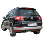 Silencieux arrière duplex inox 2x90mm type 12 pour VOLKSWAGEN TIGUAN I 4-MOTION TYPE 5N