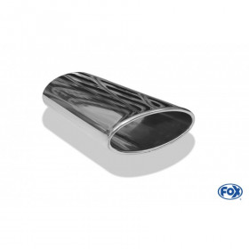 Silent rear duplex stainless steel 1x160x80mm type 53 for VOLKSWAGEN T5/T6 4-MOTION