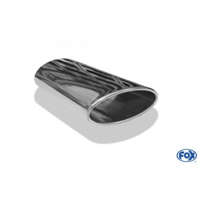 Silent rear duplex stainless steel 1x160x80mm type 53 for VOLKSWAGEN T5/T6 4-MOTION