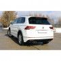 Silencieux arrière inox 2x80mm type 25 pour VOLKSWAGEN TIGUAN II 4-MOTION