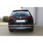 Silencieux arrière duplex inox 1x160x90mm type 38 pour VOLKSWAGEN TIGUAN I 4-MOTION TYPE 5N