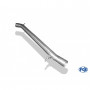 Silent rear duplex stainless steel 1x160x80mm type 53 for VOLKSWAGEN T5/T6 4-MOTION
