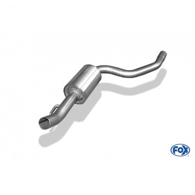 Silencieux intermédiaire inox pour ALFA ROMEO 147