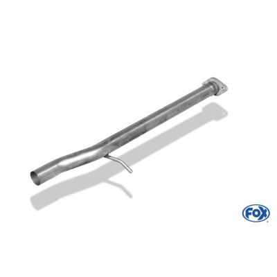 Silent rear duplex stainless steel 1x160x80mm type 53 for VOLKSWAGEN T5/T6 4-MOTION