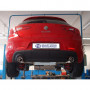 Silencieux arrière duplex inox 1x100mm type 16 pour ALFA ROMEO GIULIETTA