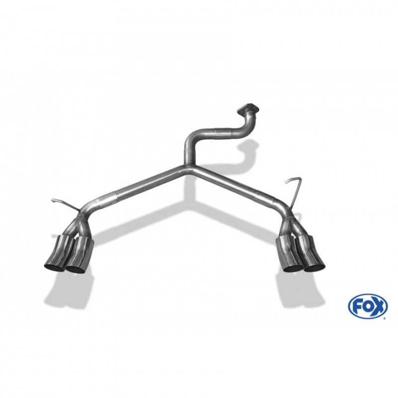 Échappement Sport Duplex Pour ALFA ROMEO 159 - 2x90mm - Acier Aluminié - Neuf Avec Garantie 30 Mois