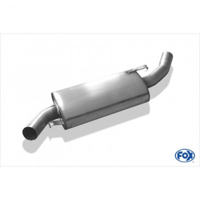 Silent rear duplex stainless steel 1x160x80mm type 53 for VOLKSWAGEN T5/T6 4-MOTION