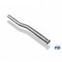 Silent rear duplex stainless steel 1x160x80mm type 53 for VOLKSWAGEN T5/T6 4-MOTION