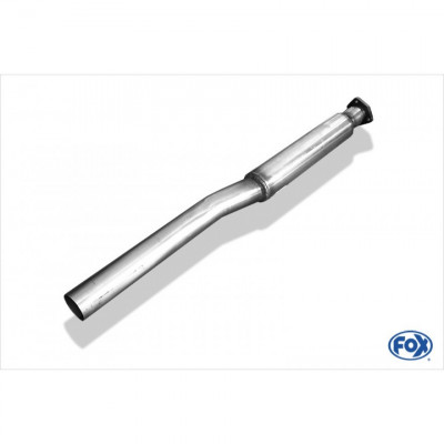 Silent rear duplex stainless steel 1x160x80mm type 53 for VOLKSWAGEN T5/T6 4-MOTION