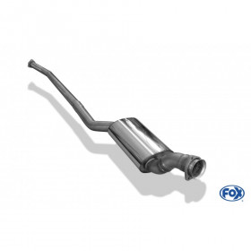 Silencieux avant inox pour AUDI URQUATTRO