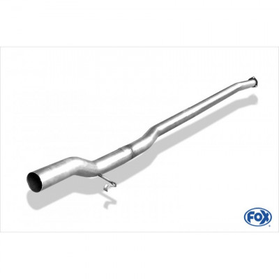 Silent rear duplex stainless steel 1x160x80mm type 53 for VOLKSWAGEN T5/T6 4-MOTION