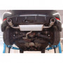 Silent rear duplex stainless steel 1x115x85mm type 32 for SUBARU IMPREZA TYPE GR (AWD)