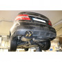 Silent stainless steel rear 2x76mm type 13 for MERCEDES CLASSE C SPORTCOUPE TYPE CL203