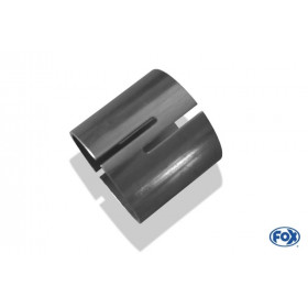 Silent rear duplex stainless steel 1x160x80mm type 53 for VOLKSWAGEN T5/T6 4-MOTION