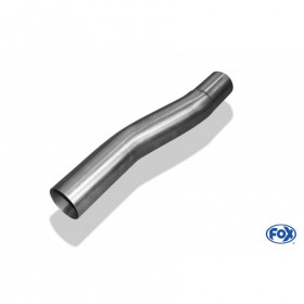 Silent rear duplex stainless steel 1x160x80mm type 53 for VOLKSWAGEN T5/T6 4-MOTION