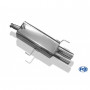 Silent rear duplex stainless steel 1x160x80mm type 53 for VOLKSWAGEN T5/T6 4-MOTION