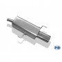 Silent rear duplex stainless steel 1x160x80mm type 53 for VOLKSWAGEN T5/T6 4-MOTION