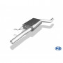 Silencieux avant inox pour AUDI 80 QUATTRO TYPE B4