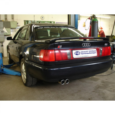 Silent rear duplex stainless steel 1x160x80mm type 53 for VOLKSWAGEN T5/T6 4-MOTION