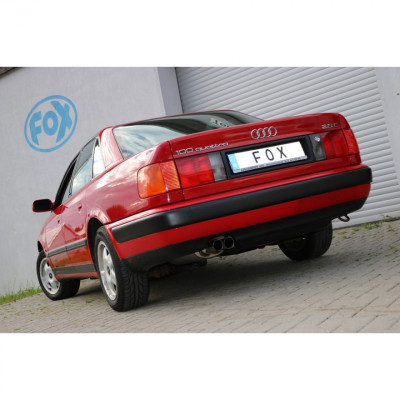 Silent rear duplex stainless steel 1x160x80mm type 53 for VOLKSWAGEN T5/T6 4-MOTION