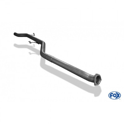 Silent rear duplex stainless steel 1x160x80mm type 53 for VOLKSWAGEN T5/T6 4-MOTION