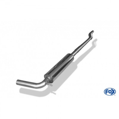 Silencieux avant inox pour AUDI A1 COMPACT/SPORTBACK