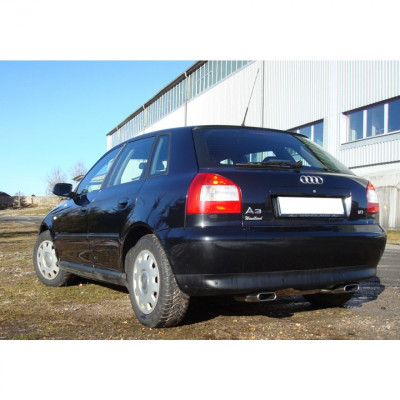 Silent rear duplex stainless steel 1x160x80mm type 53 for VOLKSWAGEN T5/T6 4-MOTION