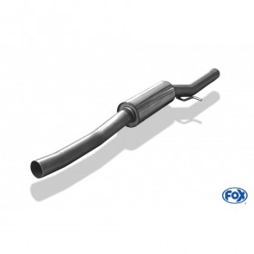 Silencieux avant inox pour AUDI S3 TYPE 8L