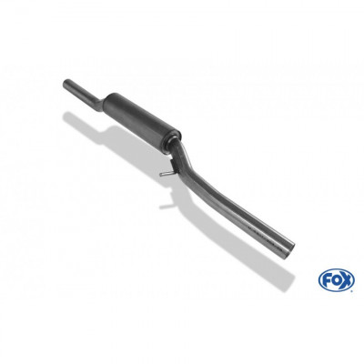 Silencieux avant inox pour AUDI S3 TYPE 8L