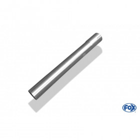 Silent rear duplex stainless steel 1x160x80mm type 53 for VOLKSWAGEN T5/T6 4-MOTION