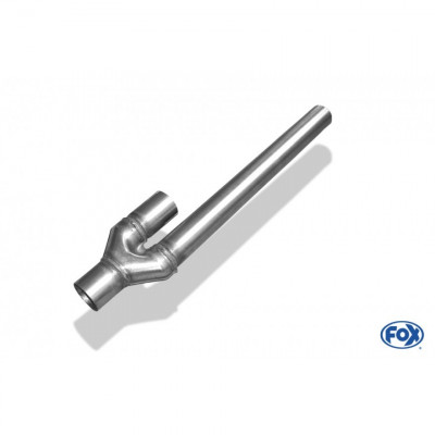 Silent rear duplex stainless steel 1x160x80mm type 53 for VOLKSWAGEN T5/T6 4-MOTION