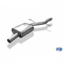Silencieux intermédiaire inox pour AUDI A4 QUATTRO TYPE B8