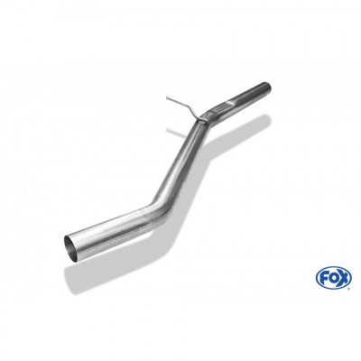 Tube de suppression de silencieux intermédiaire inox pour AUDI A4 QUATTRO TYPE B9