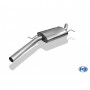 Silencieux intermédiaire inox pour AUDI A5 CABRIOLET QUATTRO TYPE B9