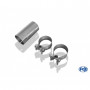 Tube de suppression de silencieux intermédiaire inox pour AUDI A5 CABRIOLET QUATTRO TYPE B9