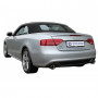 Silencieux arrière duplex inox 1x100mm type 17 pour AUDI A5 CABRIOLET QUATTRO TYPE B8/8T