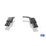 Silencieux arrière duplex inox 2x90mm type 17 pour AUDI A5 SPORTBACK TYPE B8/8T
