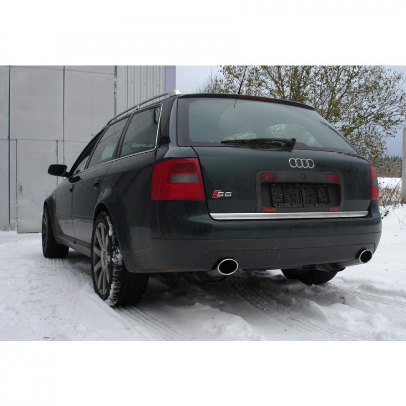 Système D'échappement Complet Pour Audi A6 C5 RS6 Quattro - Références OEM 4B6253607, 4B6253121, 1J0119AD - Occasion Testée