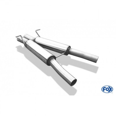 Silencieux avant inox pour AUDI A6/S6 QUATTRO TYPE 4B