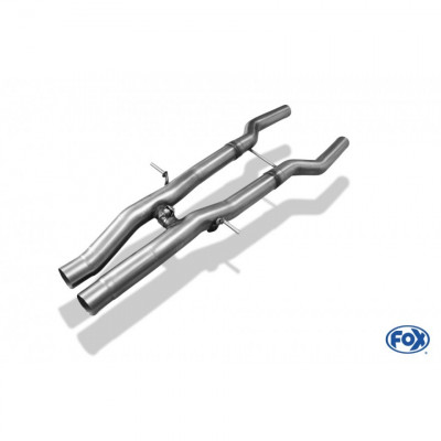 Tube de suppression de silencieux avant inox pour AUDI RS6 TYPE 4F