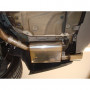 Silencieux arrière duplex inox 1x100mm type 16 pour AUDI A6 QUATTRO TYPE 4G