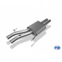 Silencieux intermédiaire inox pour AUDI A8 TYPE D2