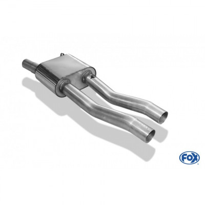 Silencieux avant inox pour AUDI A8 TYPE D2