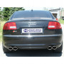 Silent rear duplex stainless steel 1x160x80mm type 53 for VOLKSWAGEN T5/T6 4-MOTION